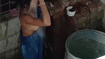 Desihub tv  Desi bhabhi bathing on balcony captured by spycam