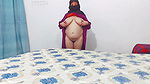 Muslim Hijab Milf with Big Tits Fingring