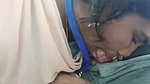 South Indian office girl sucking dick outdoors