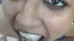 Horny mallu wife takes cum in mouth