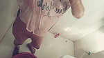 Desi College girl is bathing in bathroom (Hot 19y old girl scandel)