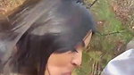 hot lady blowjob in jungle