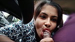 Beautiful chubby girl gives blowjob and hardcore fuck In car after her boyfriend gifted her a new mobile phone