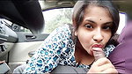 Beautiful chubby girl gives blowjob and hardcore fuck In car after her boyfriend gifted her a new mobile phone