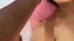 Horny sexy perfect figure desi tamil girlfriend sucking and fucking P4