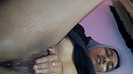 Hijabi Bangla girl pussy rubbing video