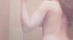 nude strip of hot girl in bathroom