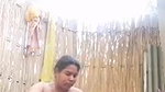 outdoor nude bath of dehati bhabhi