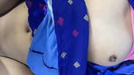 Blue saree tamil aunty fucking