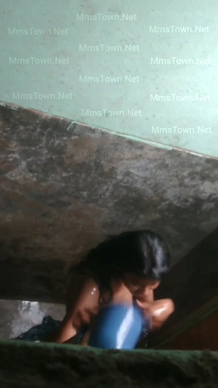 Sister Dancing While Bathing Captured Secretly
