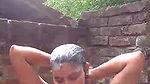 Beautiful Village Bhabi Bathing