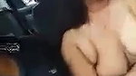 topless girl bj in car