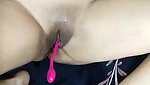 Vibrator in Bhabhi Pussy