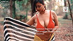 Moni Latest Topless Saree Video