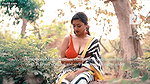 Moni Latest Topless Saree Video