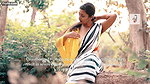 Moni Latest Topless Saree Video