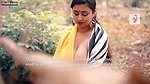 Moni Latest Topless Saree Video