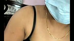 Pink vibrator in pussy of hot bhabhi