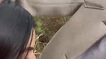 blowjob to boyfriend in outdoor