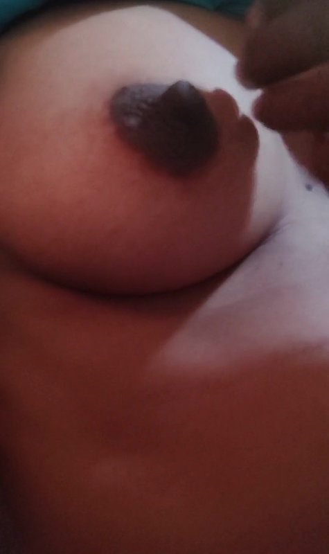 boobs pressing