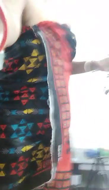 Village aunty showing