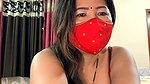 88pink one boobs open flower dress nepali randi bhabhi