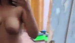 kinky Indian girl boobs show video making for lover