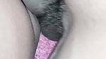 Hairy Black Asian Pussy Close-Up