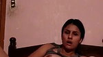 Lonely sexy hot Desi girl striptease show