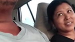 cute Assamese wife blowjob to husband in running car