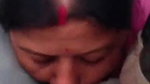 cute Assamese wife blowjob to husband in running car