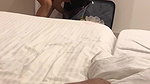 wife in hotel room during honeymoon walks nude