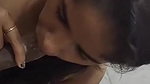Cute college girl sucking dick