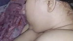 sleeping wife nude boob press by Bengali husband