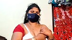 Big navel big boobs aunty showing