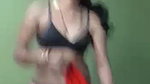 Cute Desi wife captured nude changing dress