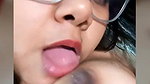 Cute mona Fingering WITH FACE