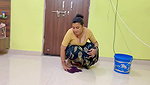 I was Cleaning hot in home