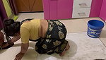 I was Cleaning hot in home