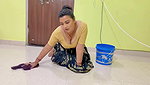 I was Cleaning hot in home