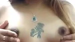 tatoo girl small boob