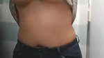 boob show during dress change