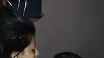 Hard fucking with loud moans