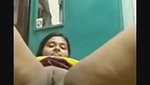 Girl Showing On Video Call