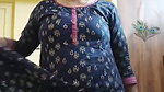 Cute Curvy Sexy Bhabhi Showing Her Big Boobs and Pussy