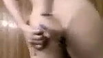 cute girl pussy with brush