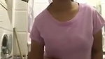 chubby girl nude show in bathroom