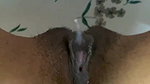 creampied girl pussy