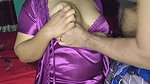 Satin silk nighty wife fucking