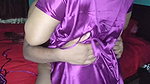 Satin silk nighty wife fucking